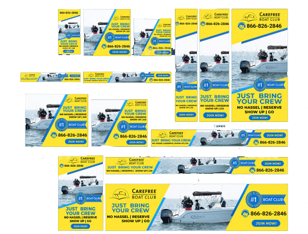 Google Display Ads 15 Sizes